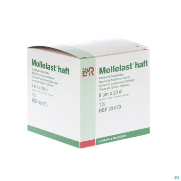 Mollelast Haft Bande Elast Adh 8cmx20m 30070